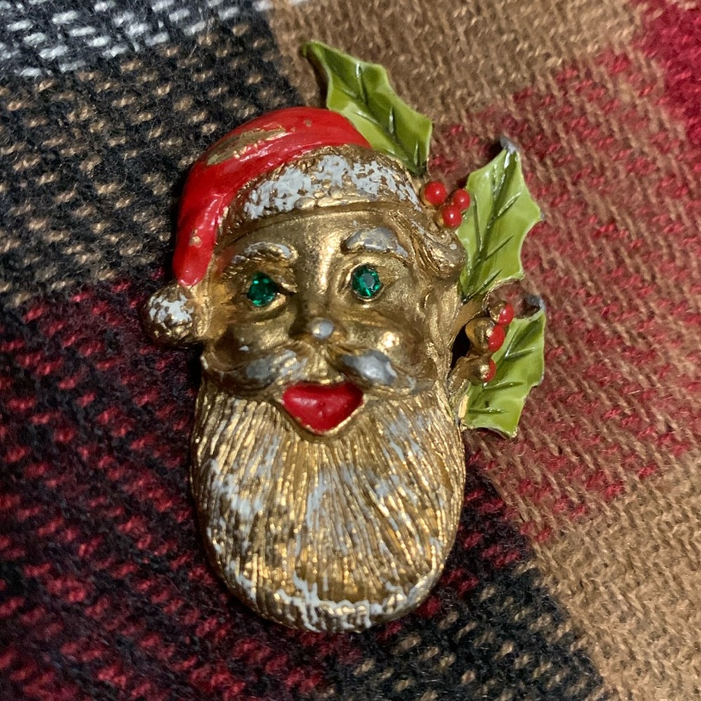 Vintage Santa Pin/Brooch